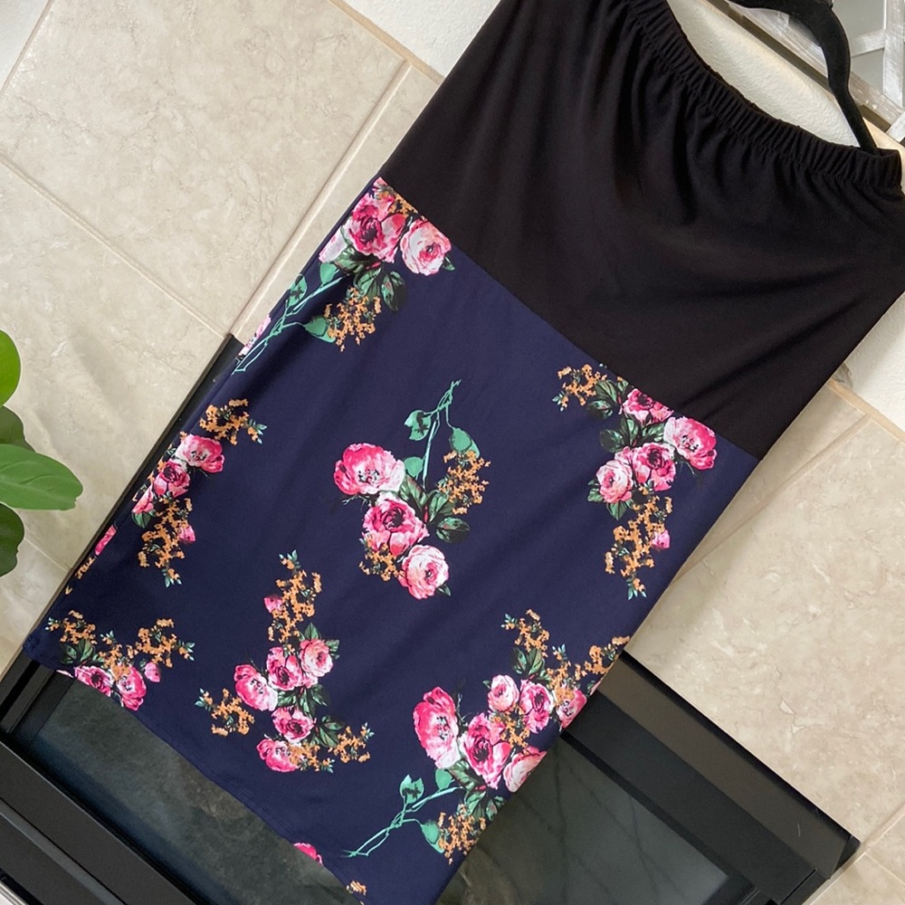 Maxi length skirt